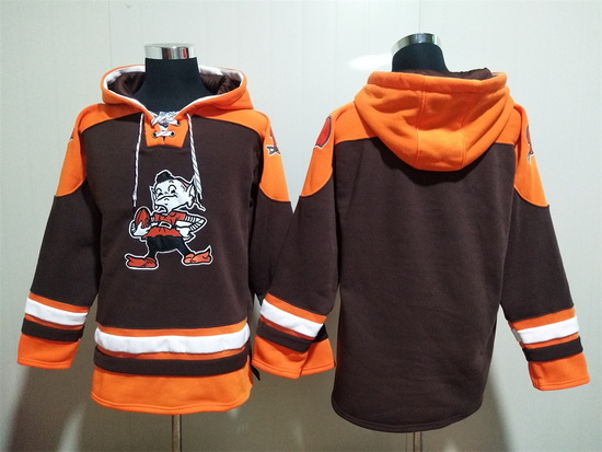 Cleveland Browns Sitched Pullover Hoodie Blank