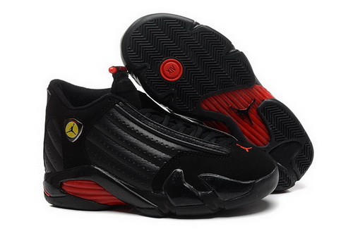 Air Jordan 14 Shoes 2015 Womens Black Red