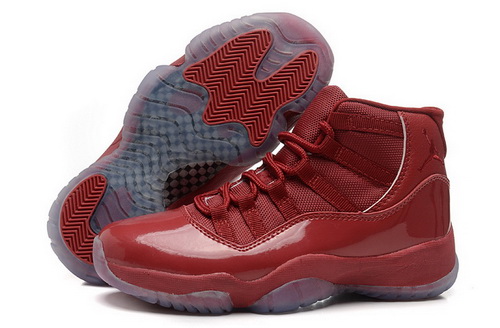 Air Jordan 11 Shoes 2015 Womens All Red