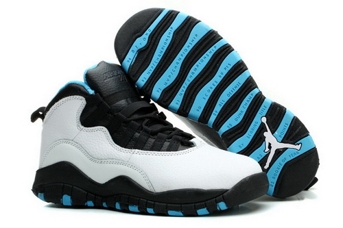 Air Jordan 10 Shoes 2014 Womens White Black Jade