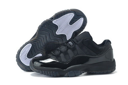 Air Jordan 11 Shoes 2015 Mens Low All Black