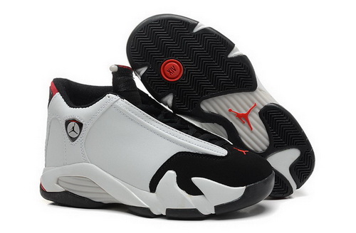 Air Jordan 14 Shoes 2015 Womens White Black