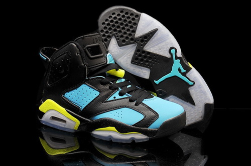 Air Jordan 6 Shoes 2014 Womens World Cup Brazil GS Turbo Green