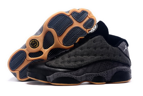 Air Jordan 13 Shoes 2015 Mens Low Quai 54 Black Gold