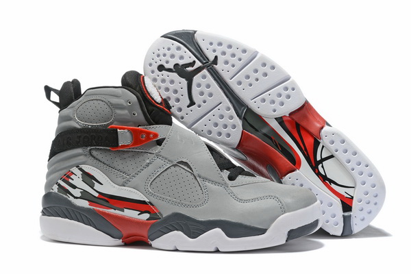 Air Jordan 8 Retro New Grey 2019 Men Shoes