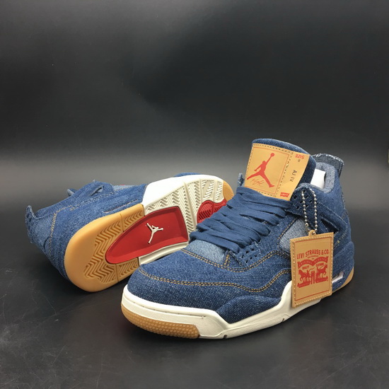 Air Jordan 4 Retro Levis NRG Men Shoes