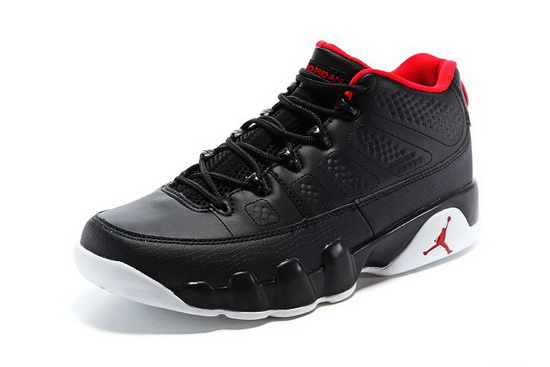 Air Jordan 9 Classic Low Men Shoes Black Red