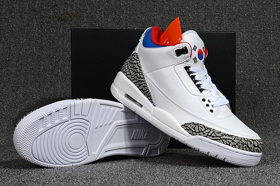 Air Jordan 3 Retro Men Shoes Korea Model