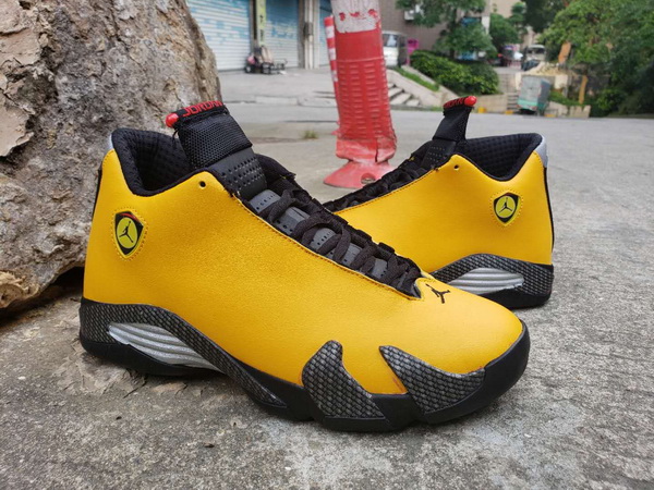 Air Jordan 14 Retro Yellow Black