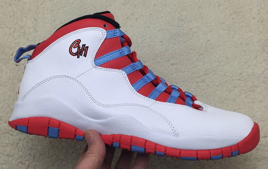 Air Jordan 10 City Series Chicago Men Shoes