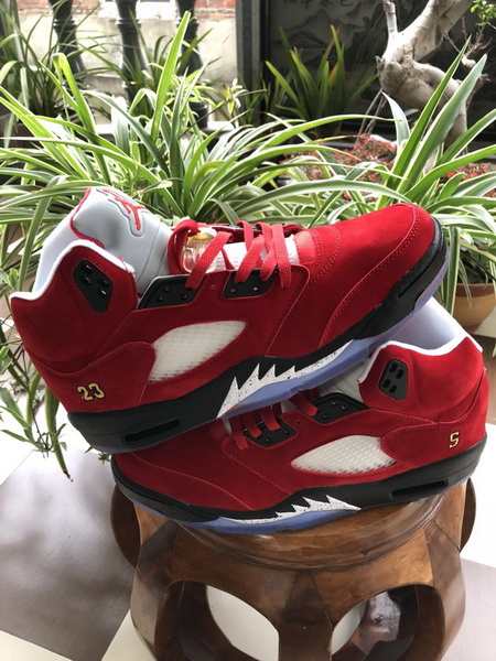 Air Jordan 5 Retro 2019 New Red Men Basketball Shoes