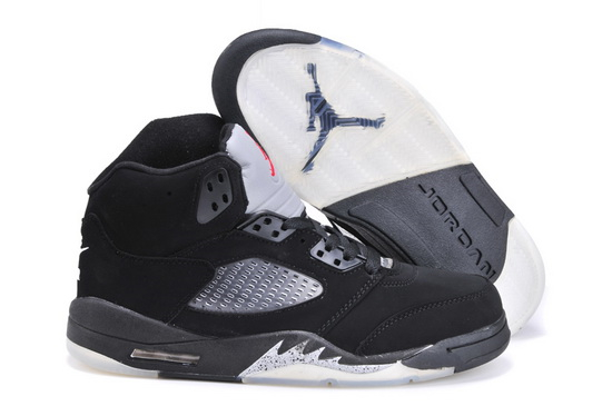 Air Jordan 5 Men Shoes Black