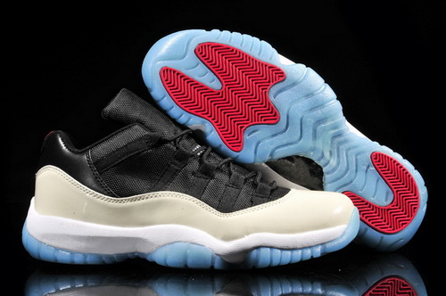 Air Jordan 11 Shoes 2013 Mens Low Grade AAA Grey Black Red