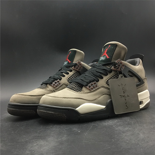 Nike Air Jordan 4 Brown Camouflage Joint Limited Edition Men Shoes