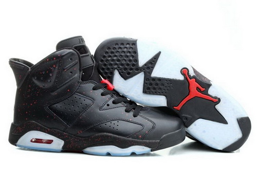 Air Jordan 6 Shoes 2014 Mens World Cup Collection All Black