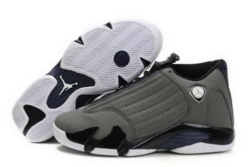 Air Jordan 14 Shoes 2015 Mens Grey Black