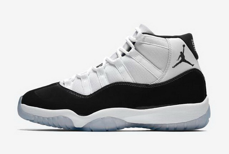 Air Jordan 11 Concord RETRO Black White Men Shoes