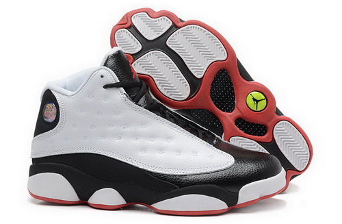 Air Jordan 13 Shoes 2015 Mens Panda White Black