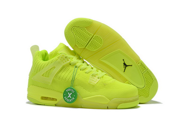 Air Jordan 4 Retro Weaving Green Men Shoes