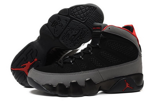 Air Jordan 9 Shoes 2015 Mens Black Grey