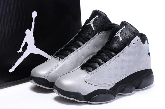 Air Jordan 13 Charitable Series Men Shoes Carbon Silver