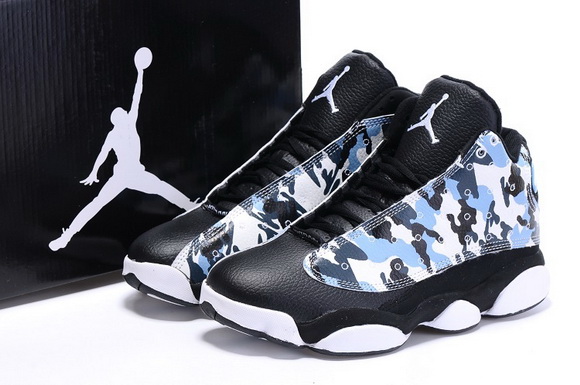 Air Jordan 13 Charitable Series Men Shoes Navy Strip