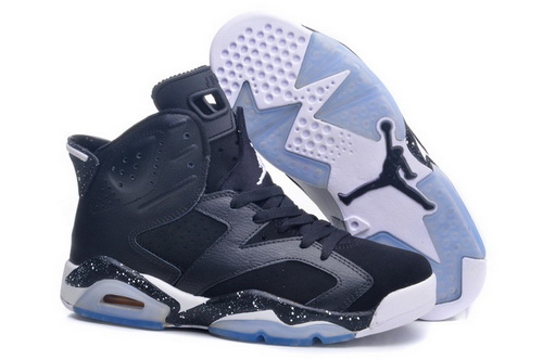 Air Jordan 6 Shoes 2014 Womens Oreo Black White