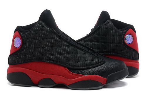 Air Jordan 13 Shoes 2013 Mens Grade AAA Black Red Shoes