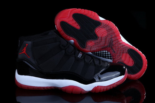 Air Jordan 11 XI Shoes 2013 Mens Grade AAA Black Red Shoes