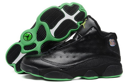 Air Jordan 13 Shoes 2015 Mens Black Green