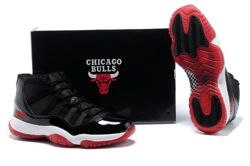 Air Jordan 11 Shoes 2013 Mens New Style Black Red