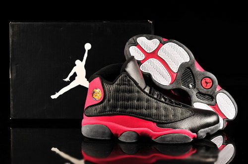 Air Jordan 13 XIII Shoes 2013 Mens Shoes Black Red Online