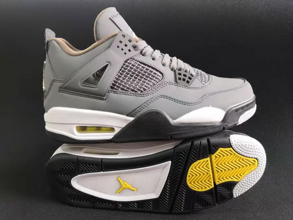 Air Jordan 4 Retro 2019 Silver Grey Men Shoes