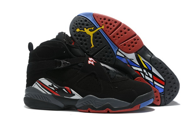 Air Jordan 8 Retro New Black Colorful 2019 Men Shoes