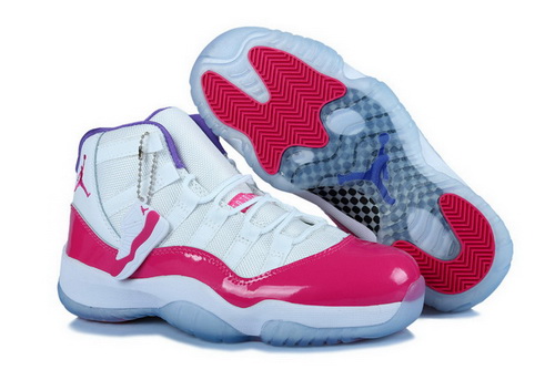 Air Jordan 11 Shoes 2014 Womens Grade AAA White Red