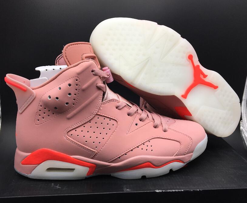 Air Jordan 6 Retro 2018 New Pink Men Shoes