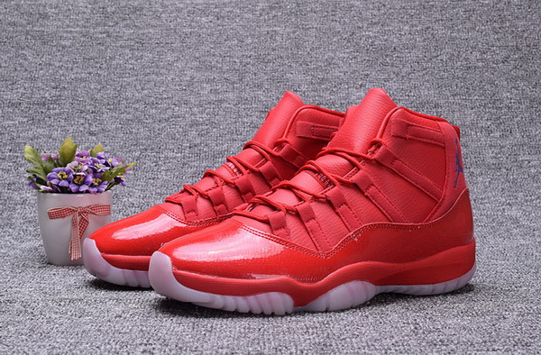 Air Jordan 11 Men Shoes Bulls Red