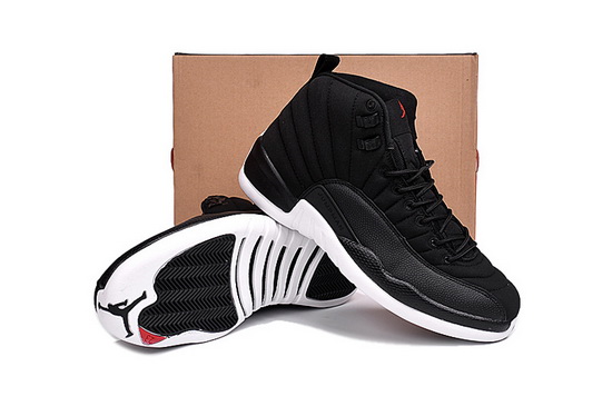 Air Jordan 12 Retro Men Shoes New Black