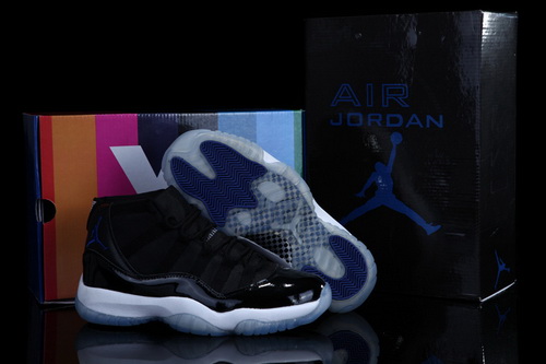 Air Jordan 11 Shoes 2013 Mens Grade AAA Rainbow Black Blue