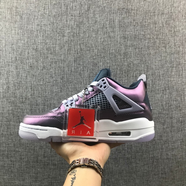 Air Jordan 4 Retro Purple chameleon Men Shoes