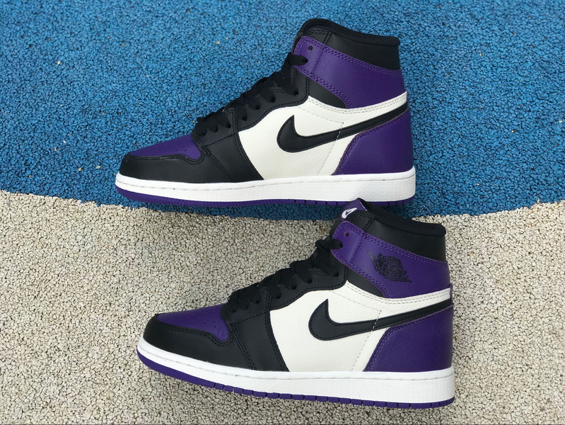 Air Jordan 1 Court Purple Women Shoes