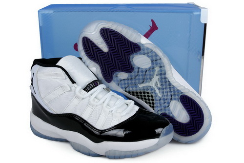 Air Jordan 11 Shoes 2013 Mens Summer Crystal Transparent Packaging White Black