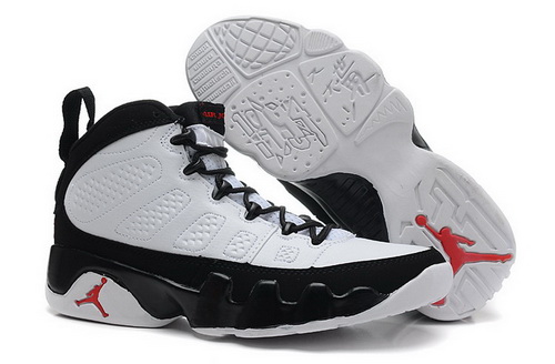 Air Jordan 9 Shoes 2014 Womens White Black