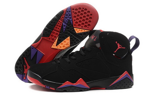 Air Jordan 7 Shoes 2015 Womens Black Red