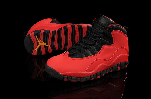 Air Jordan 10 Shoes 2013 Mens Couple Shoes GS Fusion Red