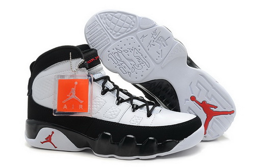 Air Jordan 9 Shoes 2013 Mens Black White