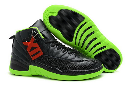 New Air Jordan 12 XII Shoes Shoes Top Quality Black Green