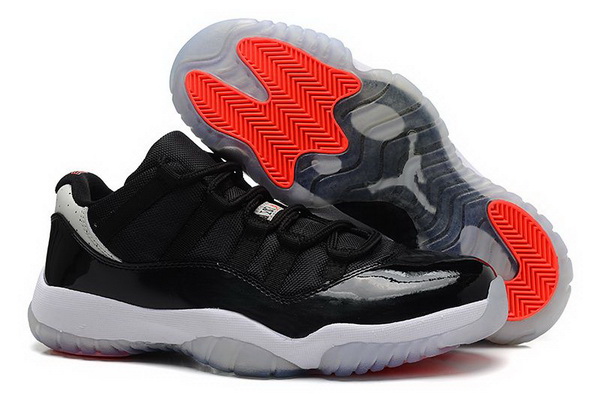 Womens Air Jordan 11 GS Black Infrared 23 Pure Platinum For Girls