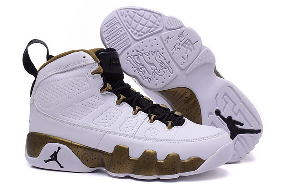 Air Jordan 9 Women Shoes White