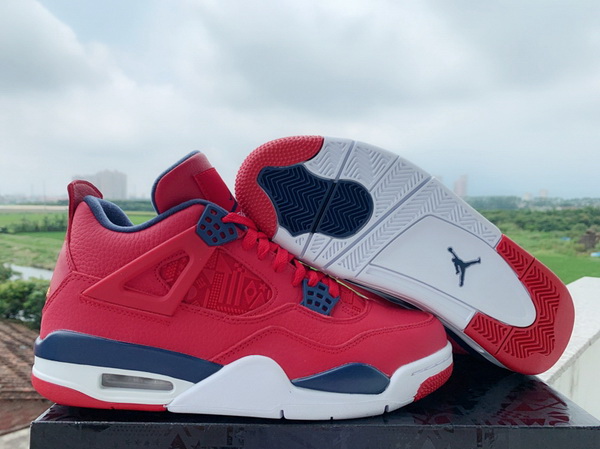 Air Jordan 4 FIBA Red Men Shoes